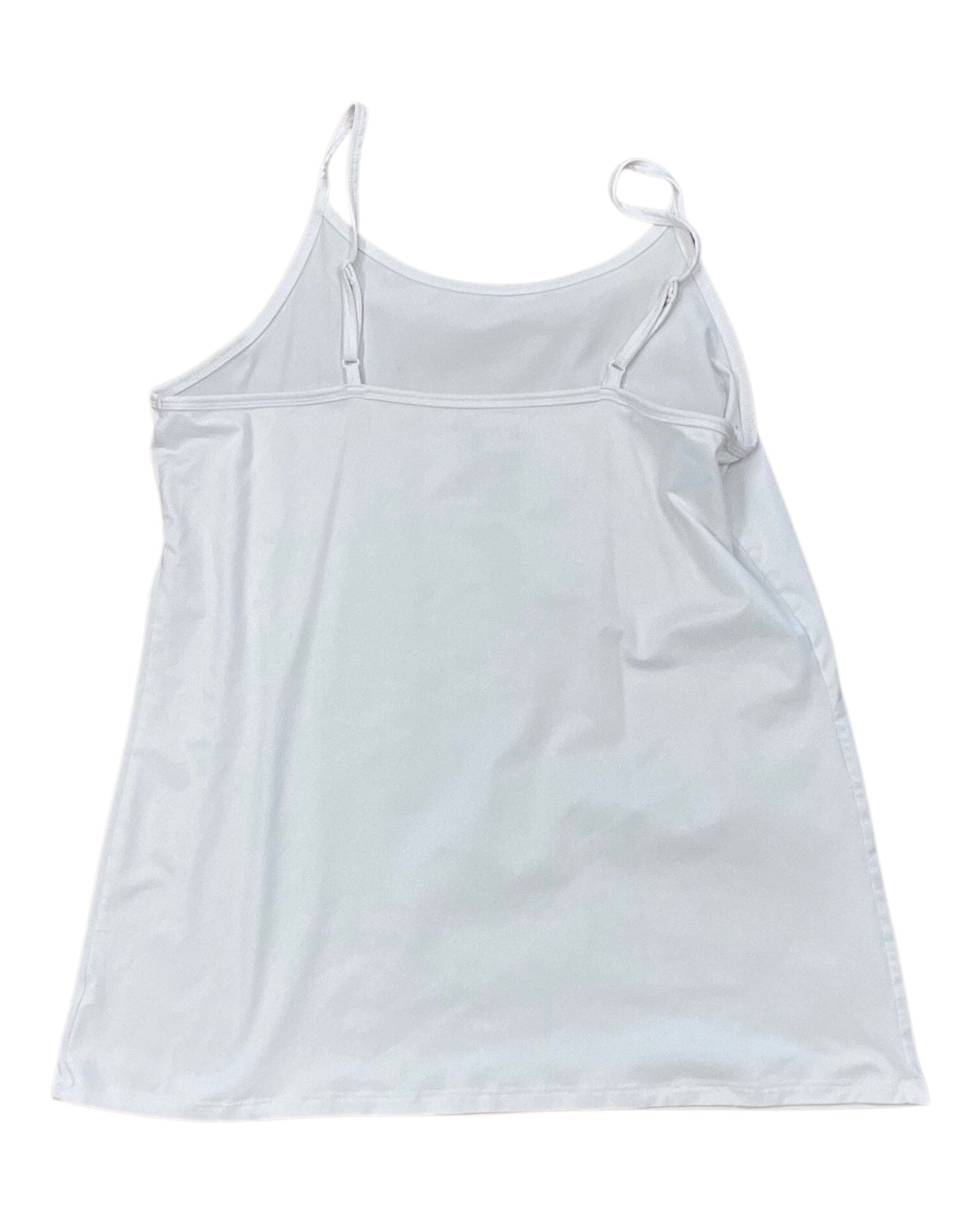 Athletic Tank Top By Athletic Works In White, Size:Xl