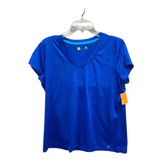 ATHLETIC TOP SS by XERSION In BLUE, Size: XL