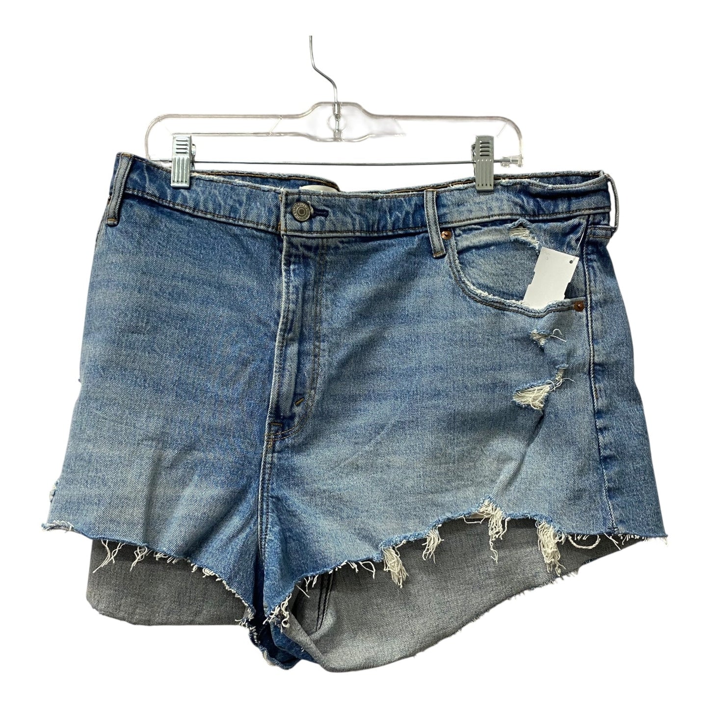 Shorts By Abercrombie And Fitch In Blue, Size:22