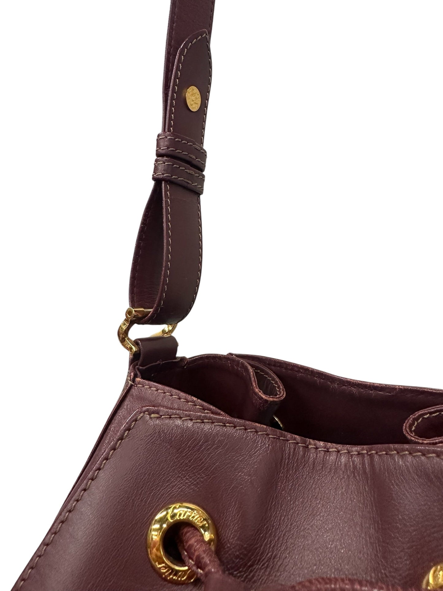 Handbag Luxury Designer By Cartier, Size: Medium