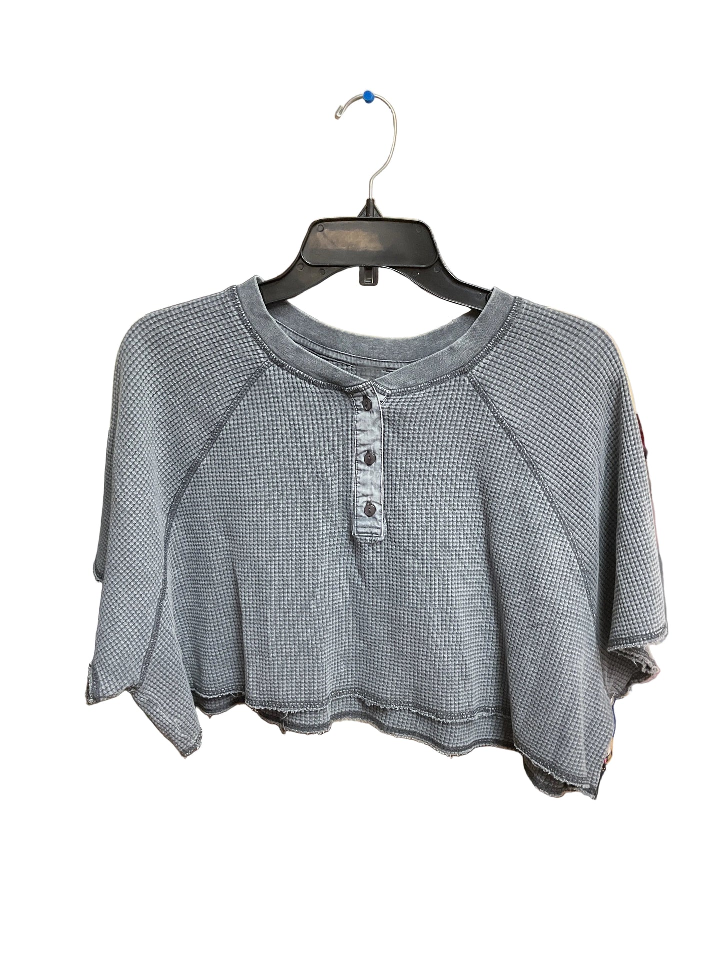 Top Ss By Mono B In Grey, Size:L