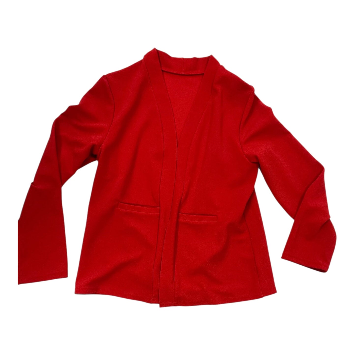 Blazer By Clothes Mentor In Red, Size:Xl