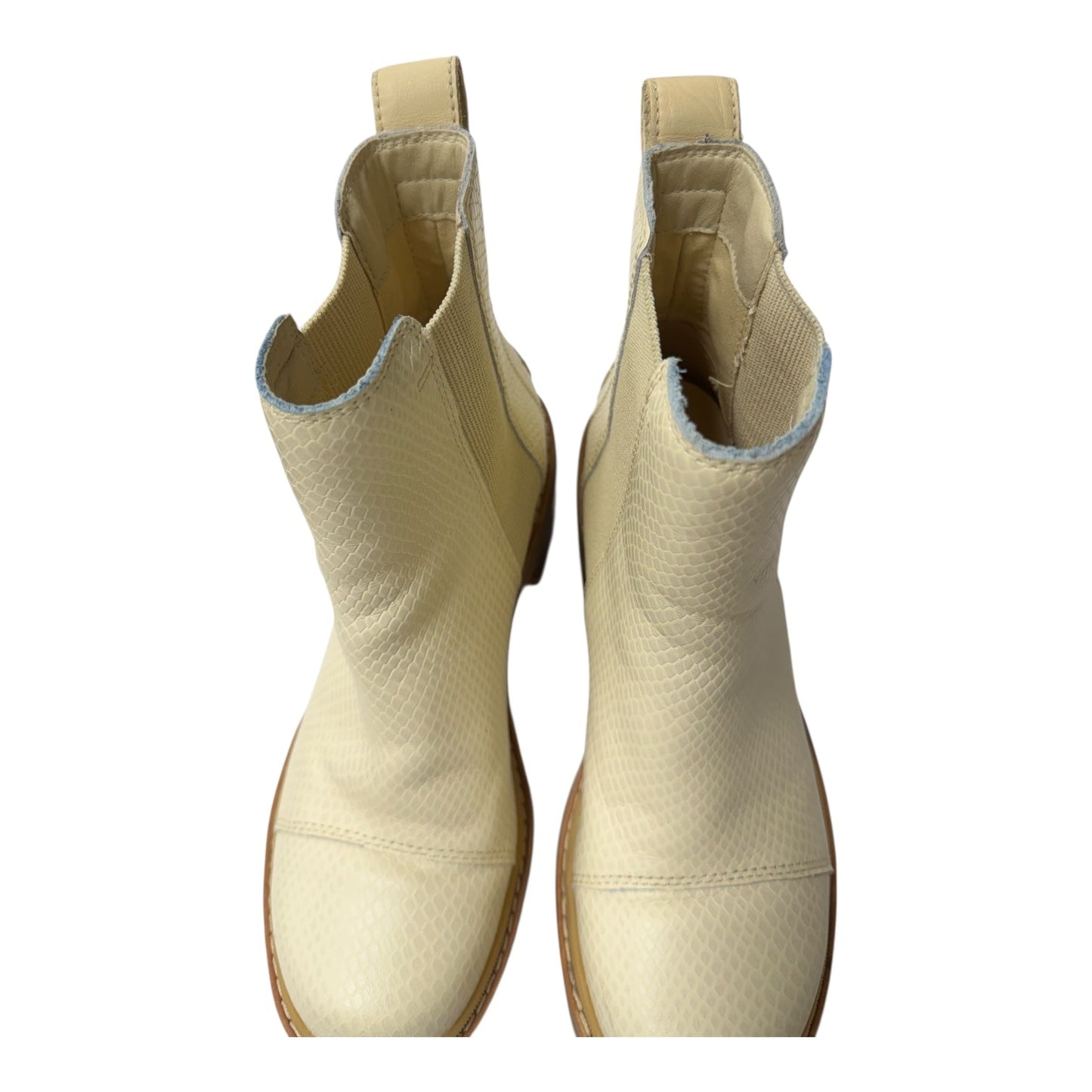 Boots Ankle Flats By Sorel In Cream, Size:8