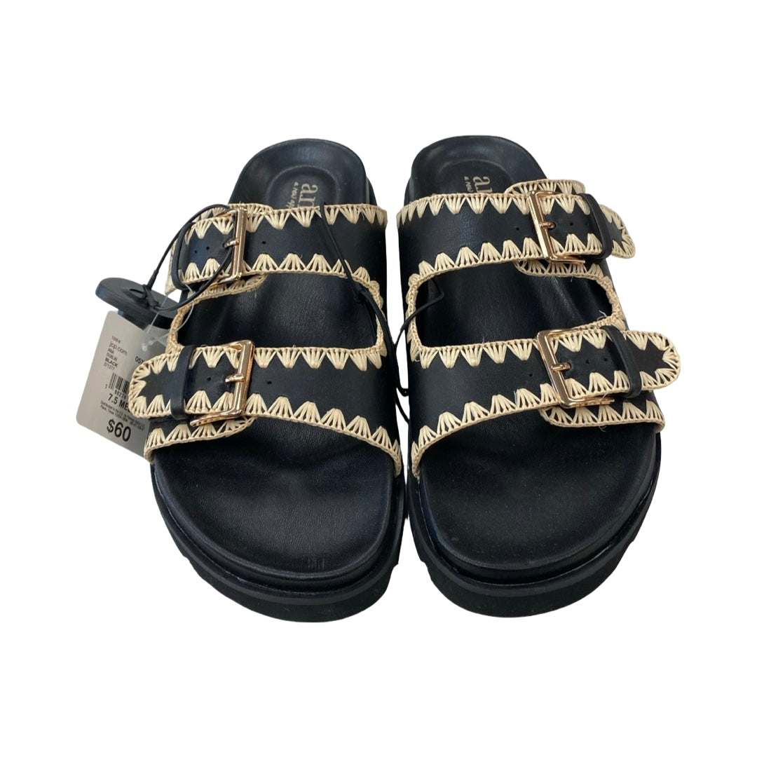 Sandals Flats By Ana In Multi, Size:7.5