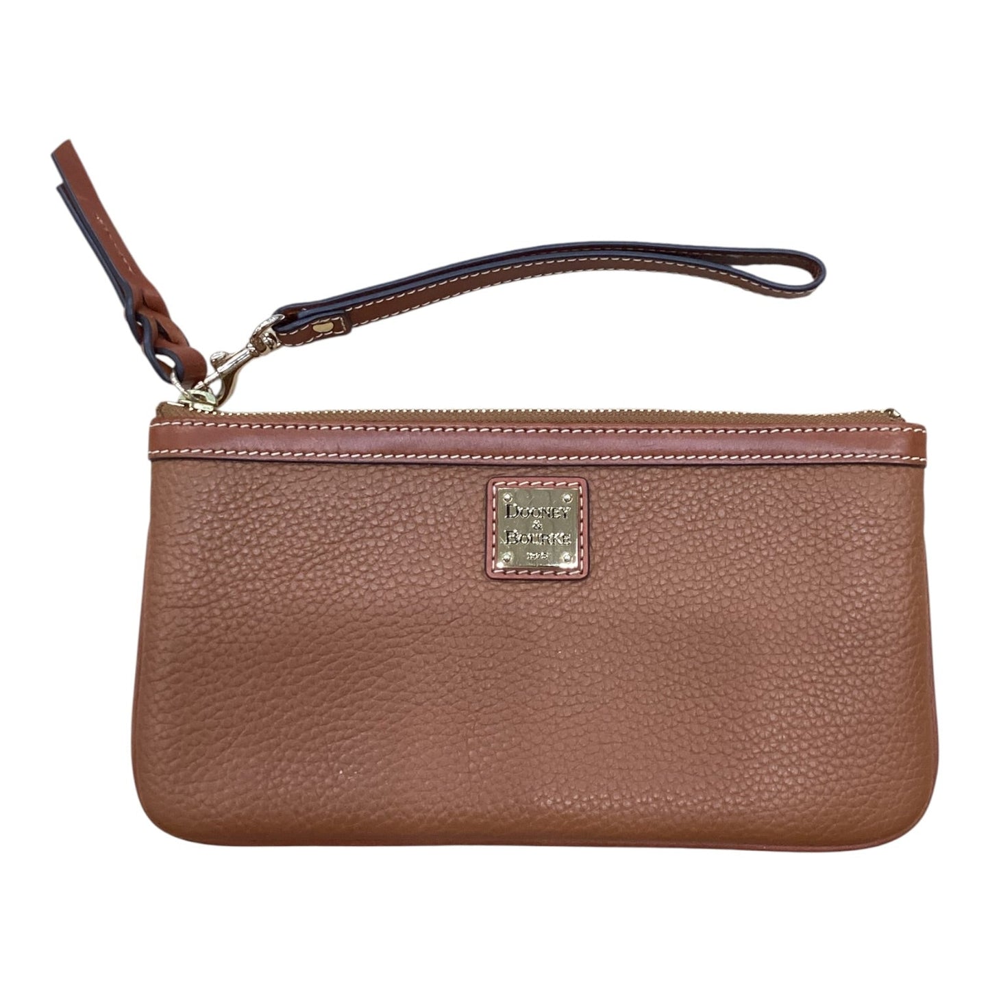 Wristlet Designer By Dooney And Bourke In Brown, Size:Large