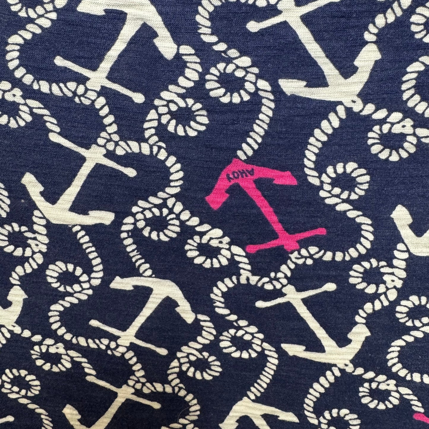 Dress Designer By Lilly Pulitzer In Nautical Print, Size: S