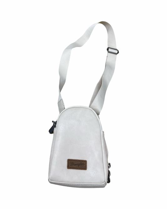 Crossbody By Wrangler In Cream, Size:Small