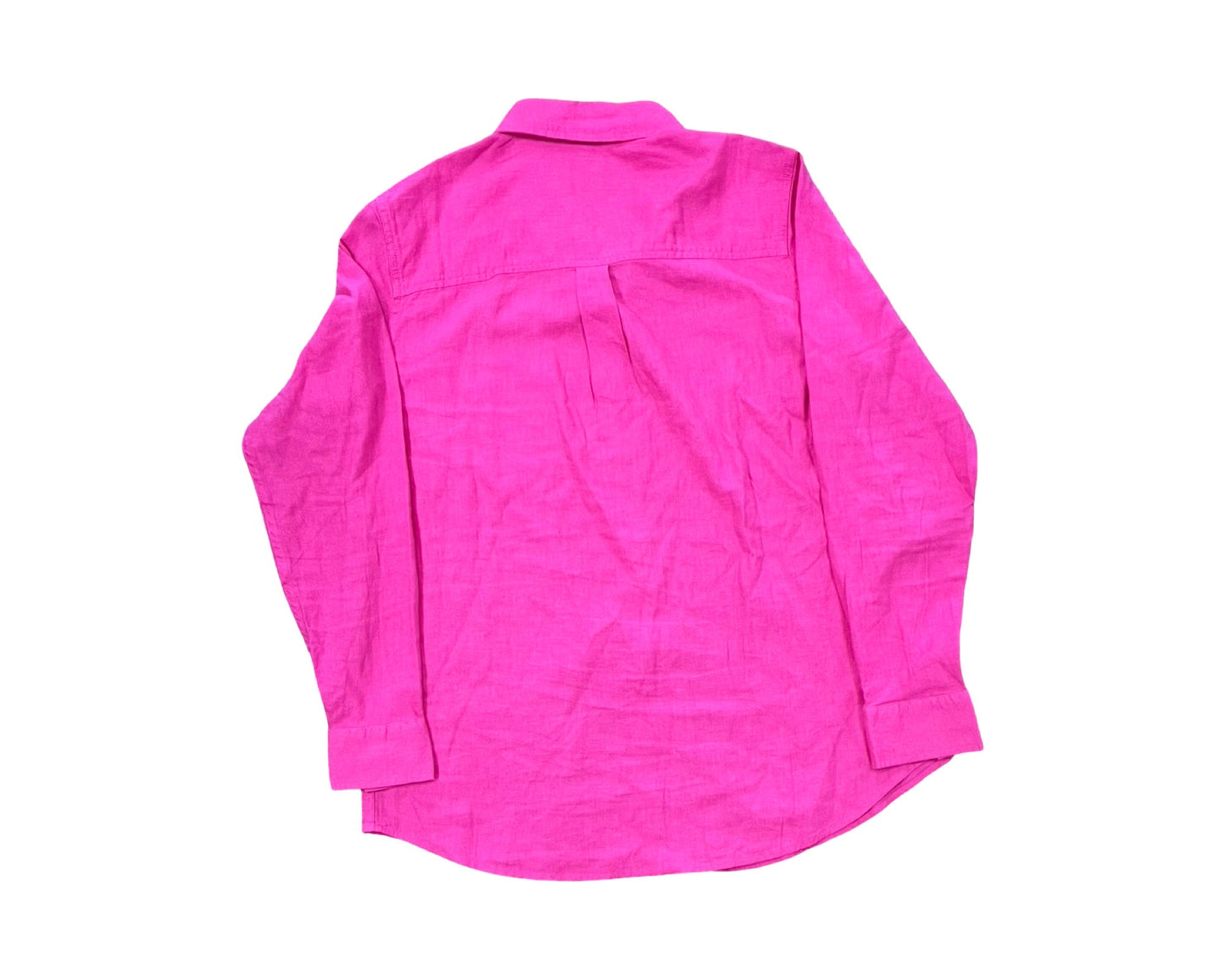 Blouse Ls By Gap In Pink, Size:M