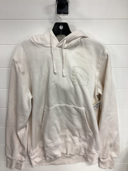 Athletic Sweatshirt Hoodie By The North Face In Cream, Size:L