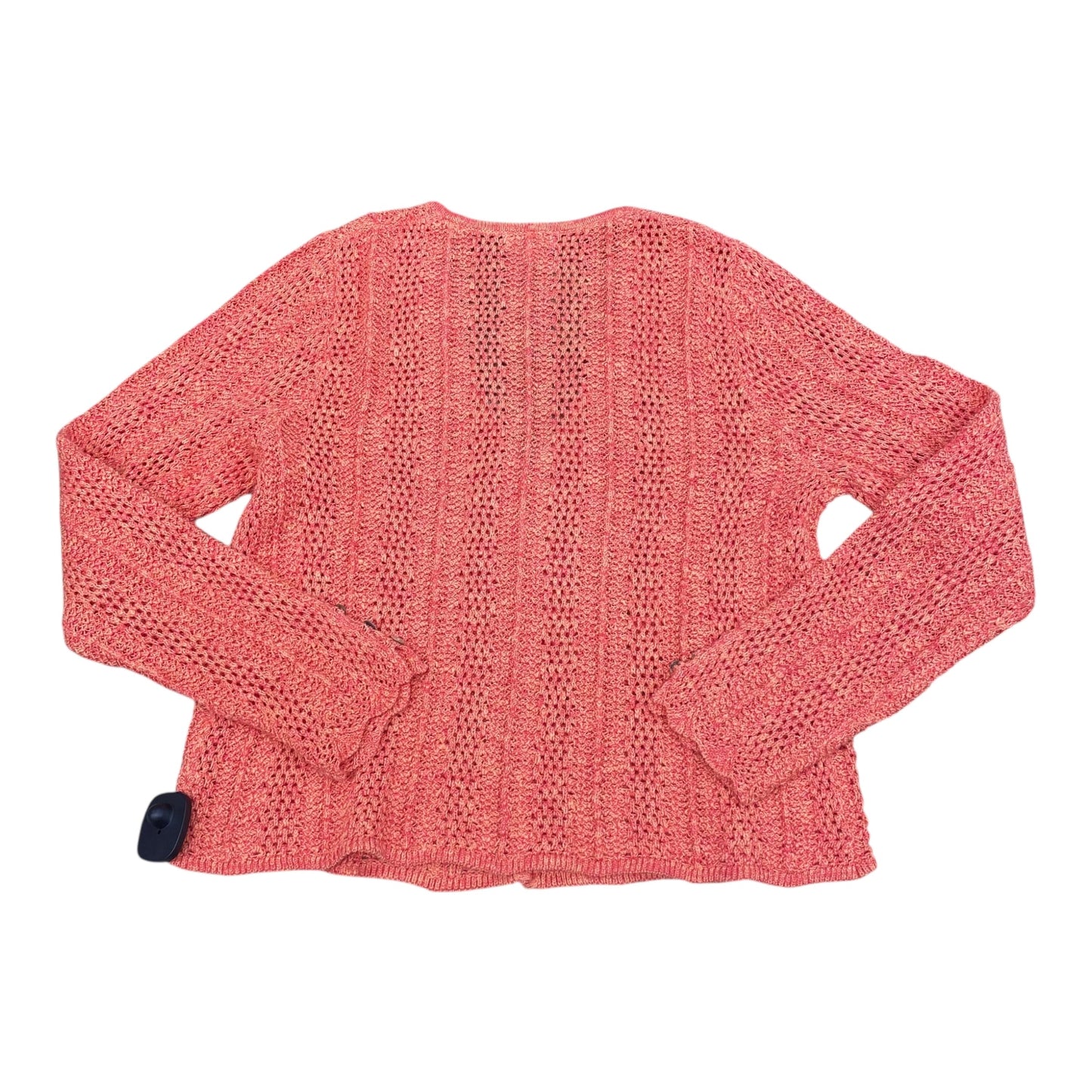 Cardigan By Sundance In Orange & Pink, Size:M