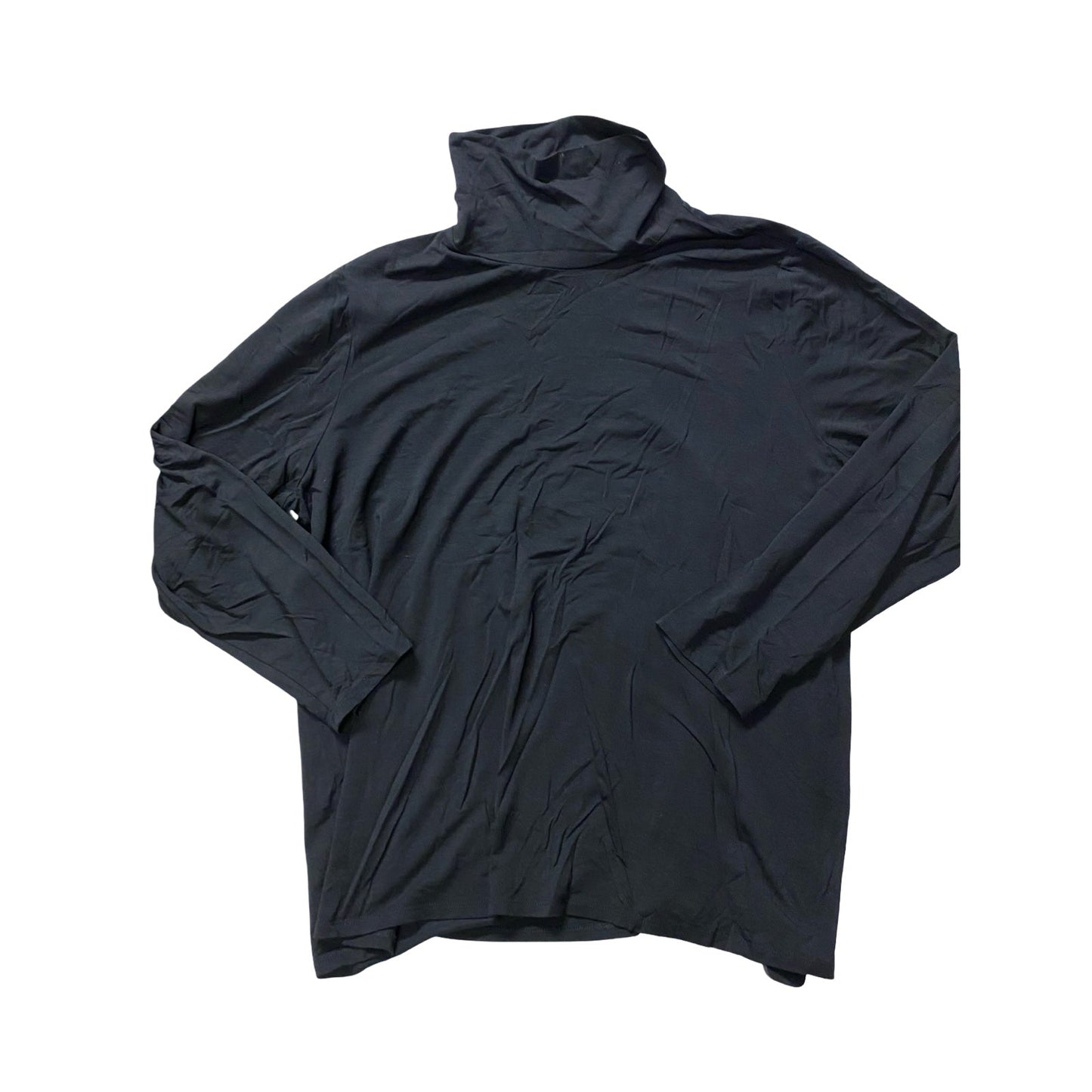 Top Ls By Eileen Fisher In Black, Size:2X