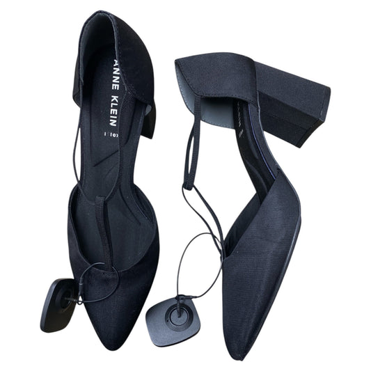 Shoes Heels Block By Anne Klein In Black, Size:9