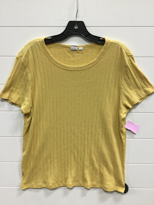 Top Ss By Gap In Yellow, Size:1X