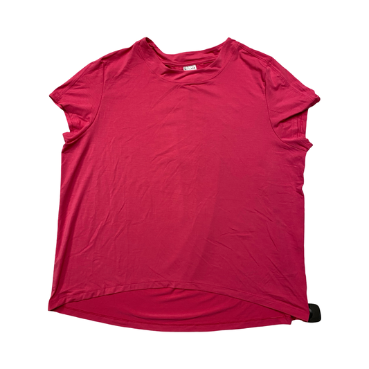 Athletic Top Ss By Athleta In Pink, Size:M