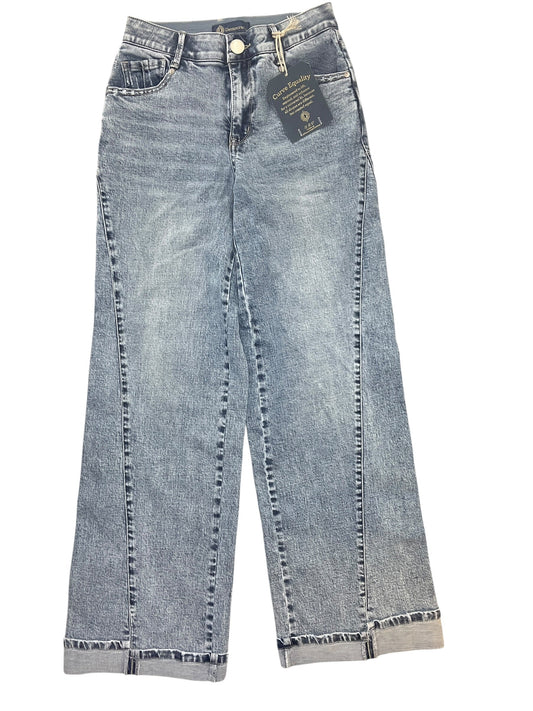 Jeans Wide Leg By Democracy In Blue Denim, Size:2
