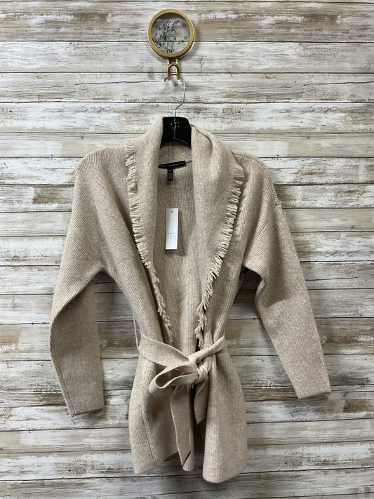 Sweater Cardigan By White House Black Market In Tan, Size:Sp