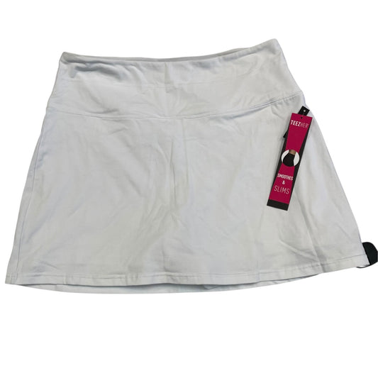 Skort By Cmc In White, Size:Xl