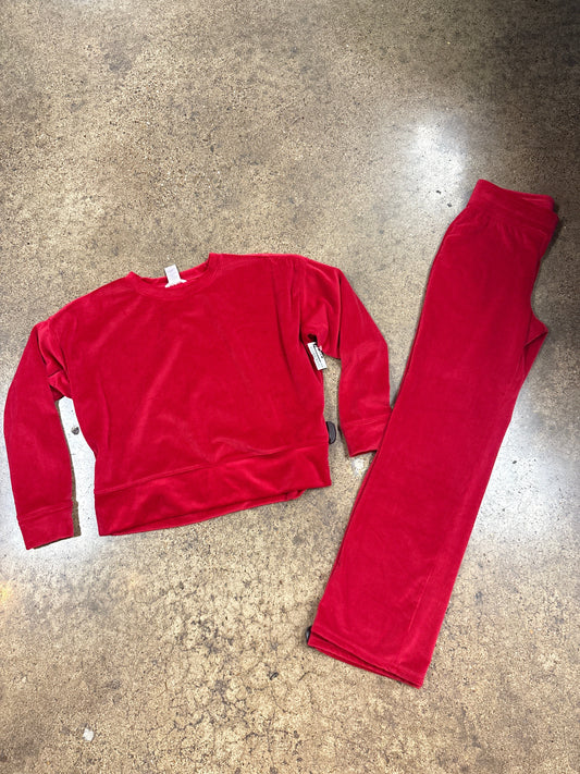 Lounge Set Pants By Jockey In Red, Size:S