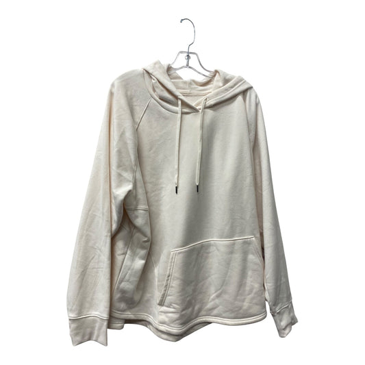 Athletic Sweatshirt Hoodie By Tek Gear In Pink, Size:3X