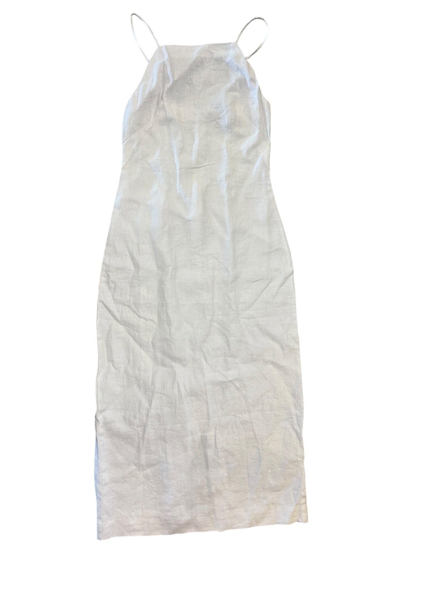 Dress Casual Midi By Madewell In White, Size:Xxs