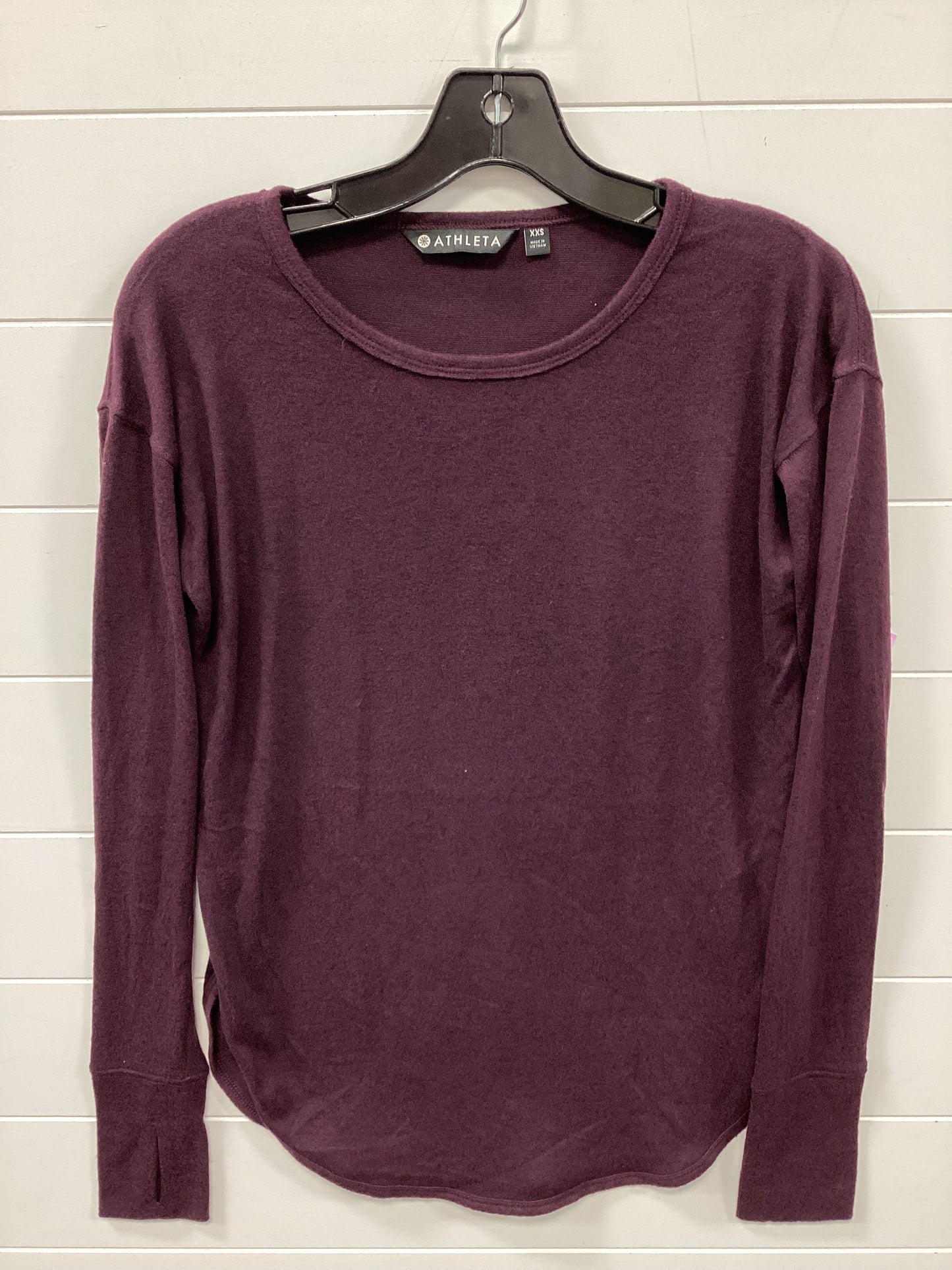 Top Ls By Athleta In Purple, Size:Xxs