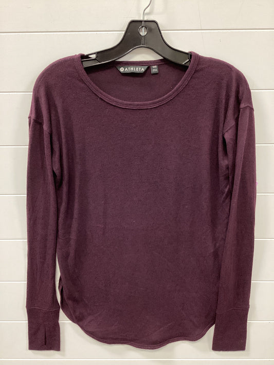 Top Ls By Athleta In Purple, Size:Xxs