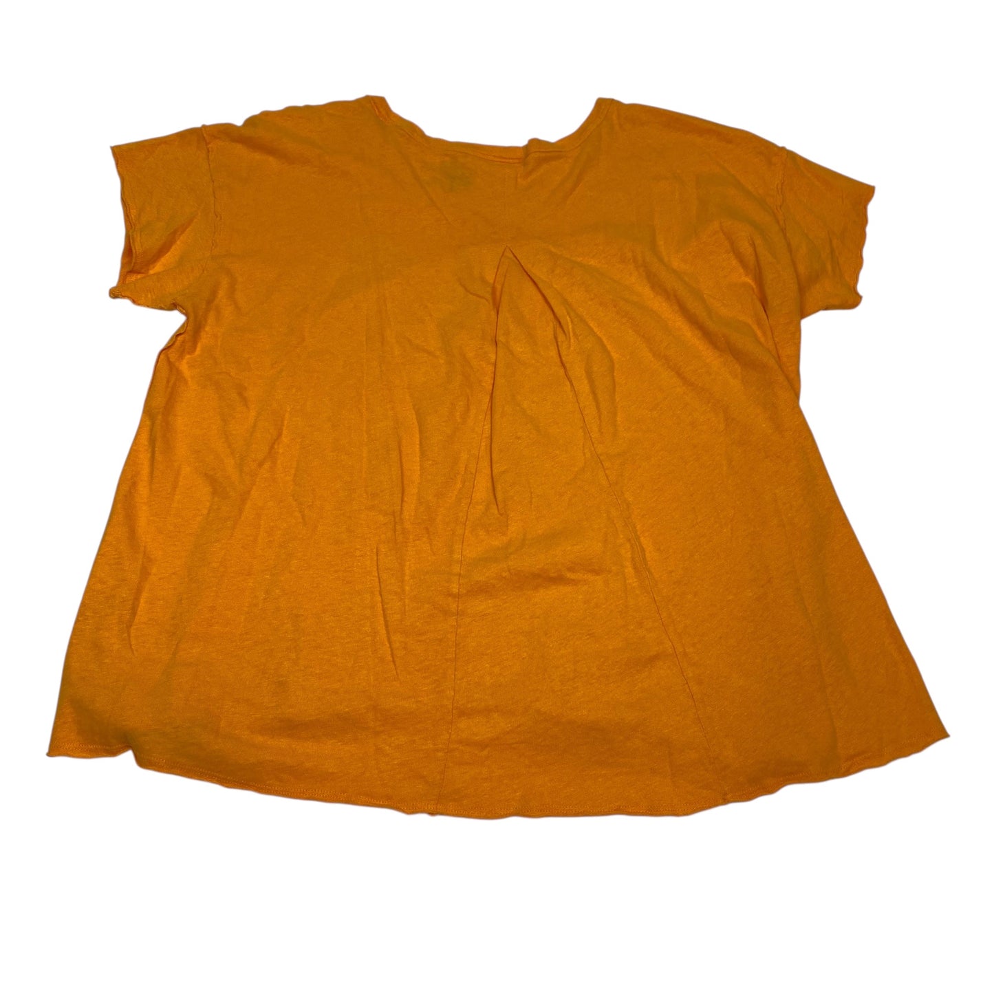 Top Ss Basic By Pilcro In Orange, Size:L