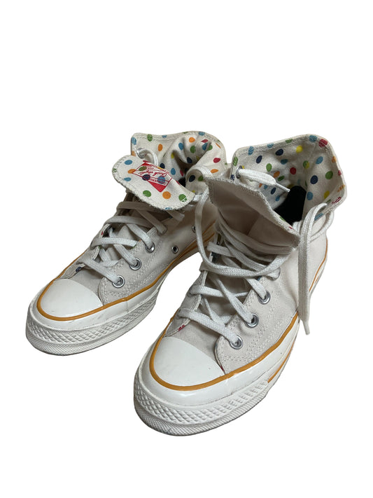 Shoes Sneakers By Converse In Tan & White, Size:7