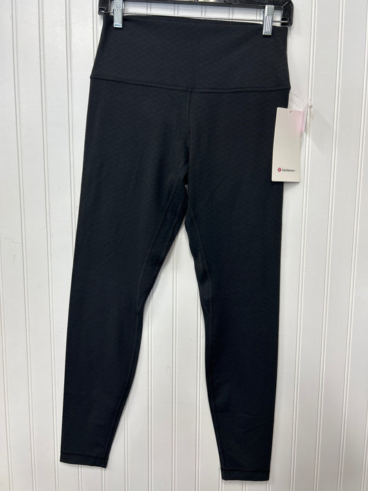 Athletic Leggings By Lululemon In Black, Size:10