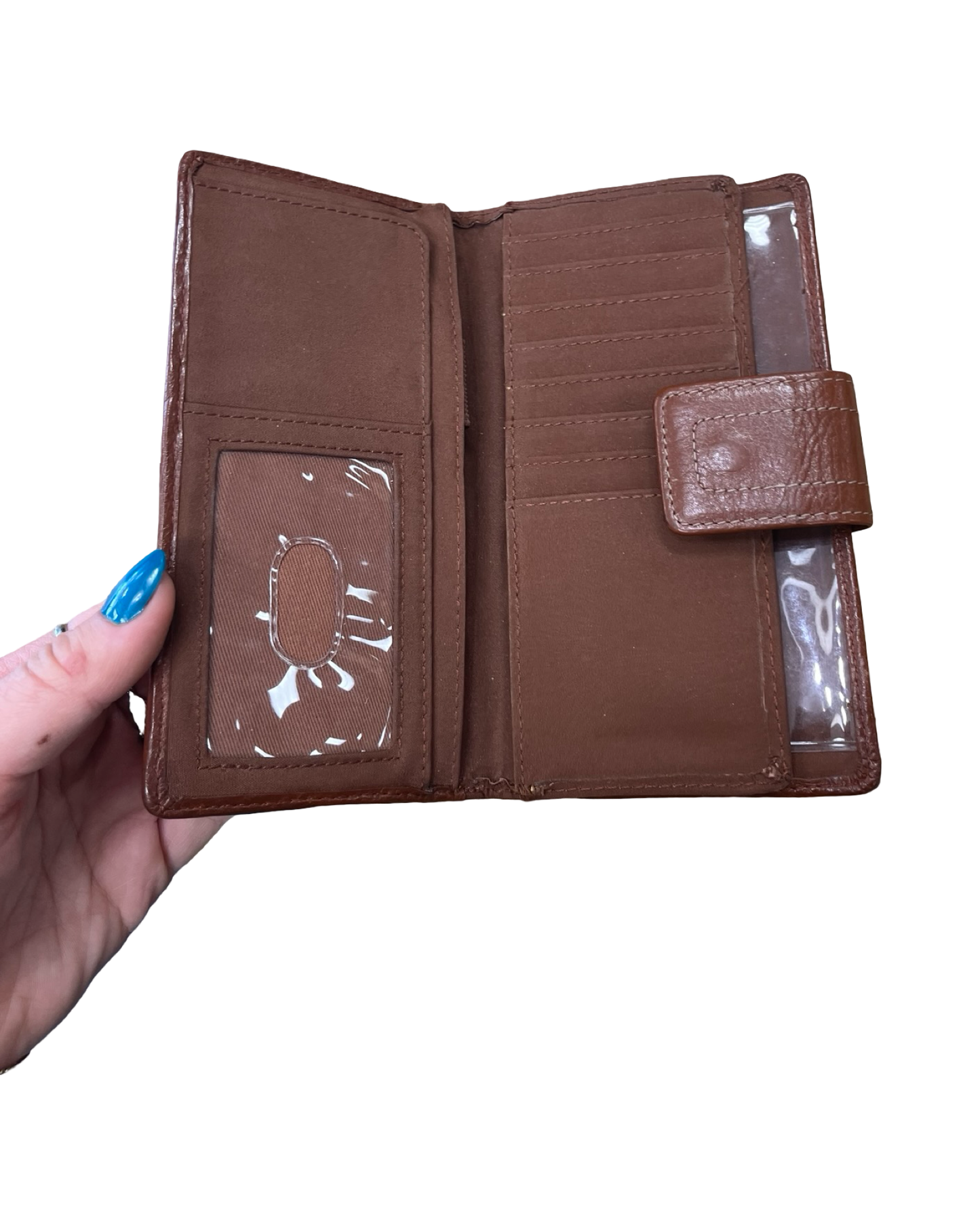 Wallet By Fossil In Brown, Size:Medium