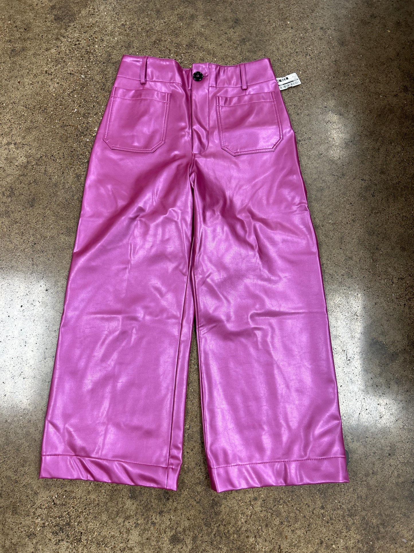 Pants Cropped By Maeve In Pink, Size:8