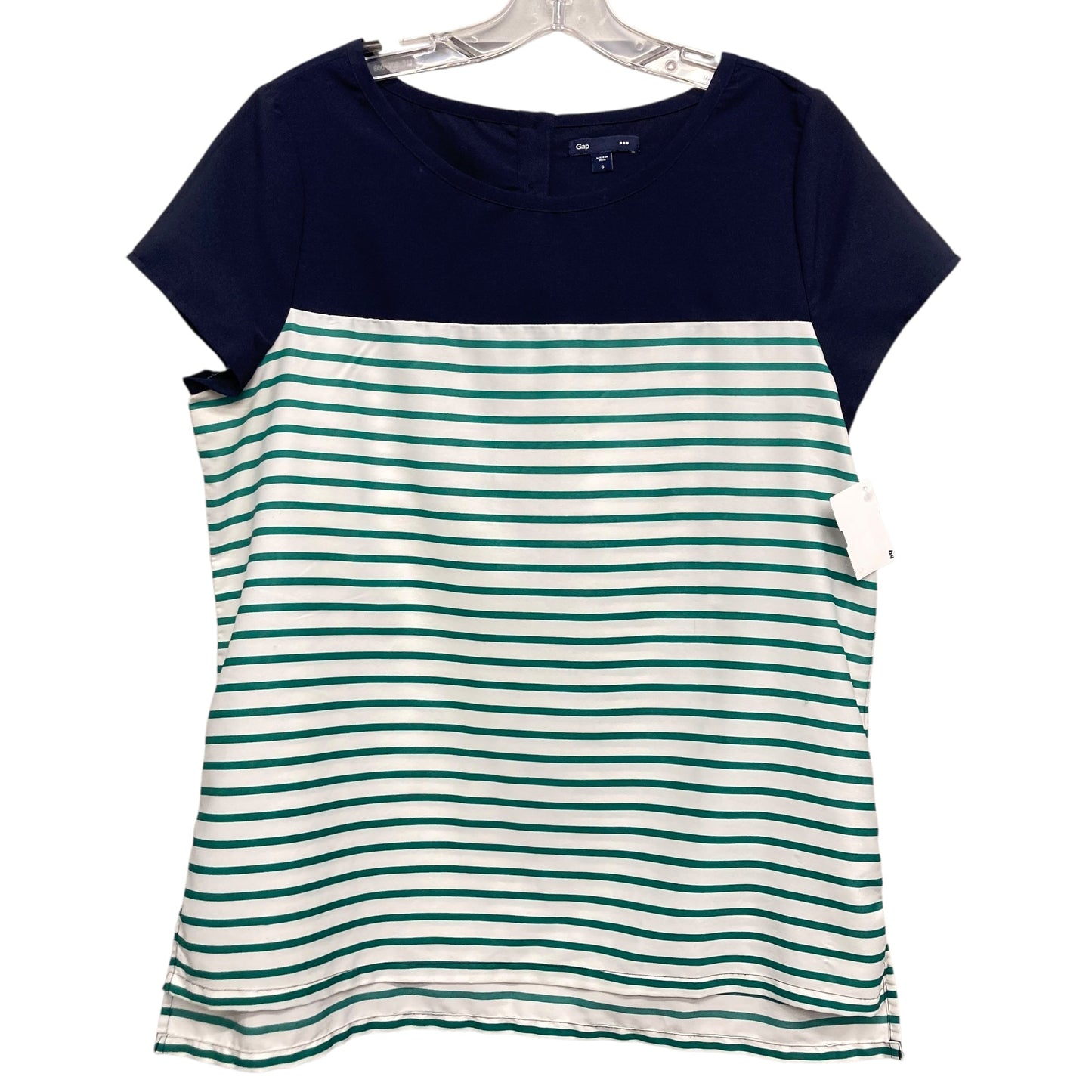 Top Ss By Gap In Green & White, Size:S