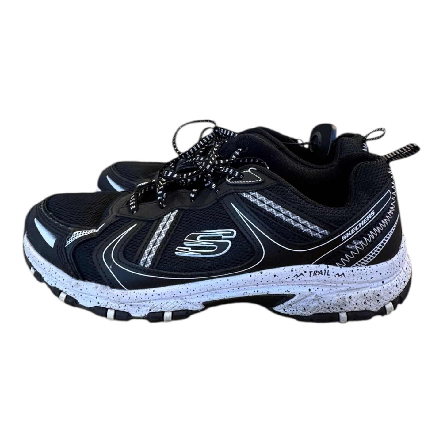 Shoes Athletic By Skechers In Black, Size:9.5