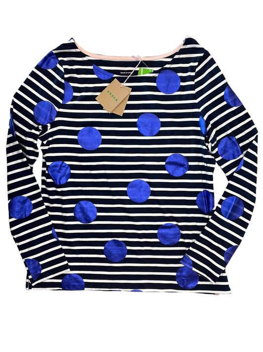 Top Ls By Boden In Striped Pattern, Size:M