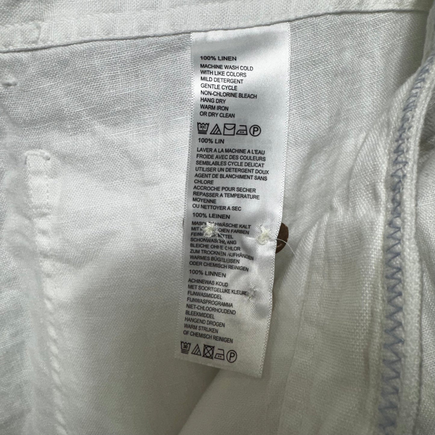 Pants Linen By Tommy Bahama In White, Size: 10