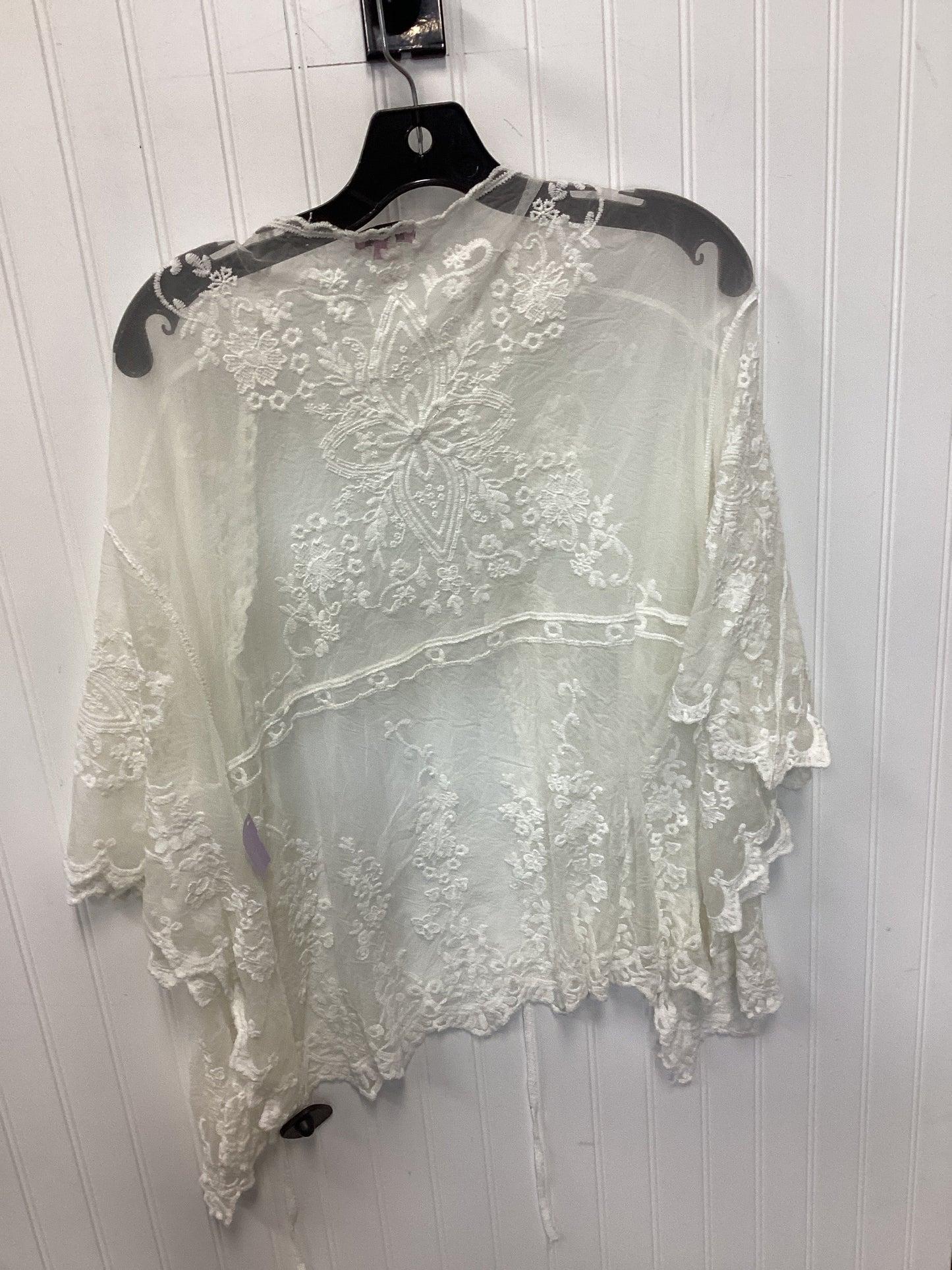 Kimono By Mi Ami In White, Size:L