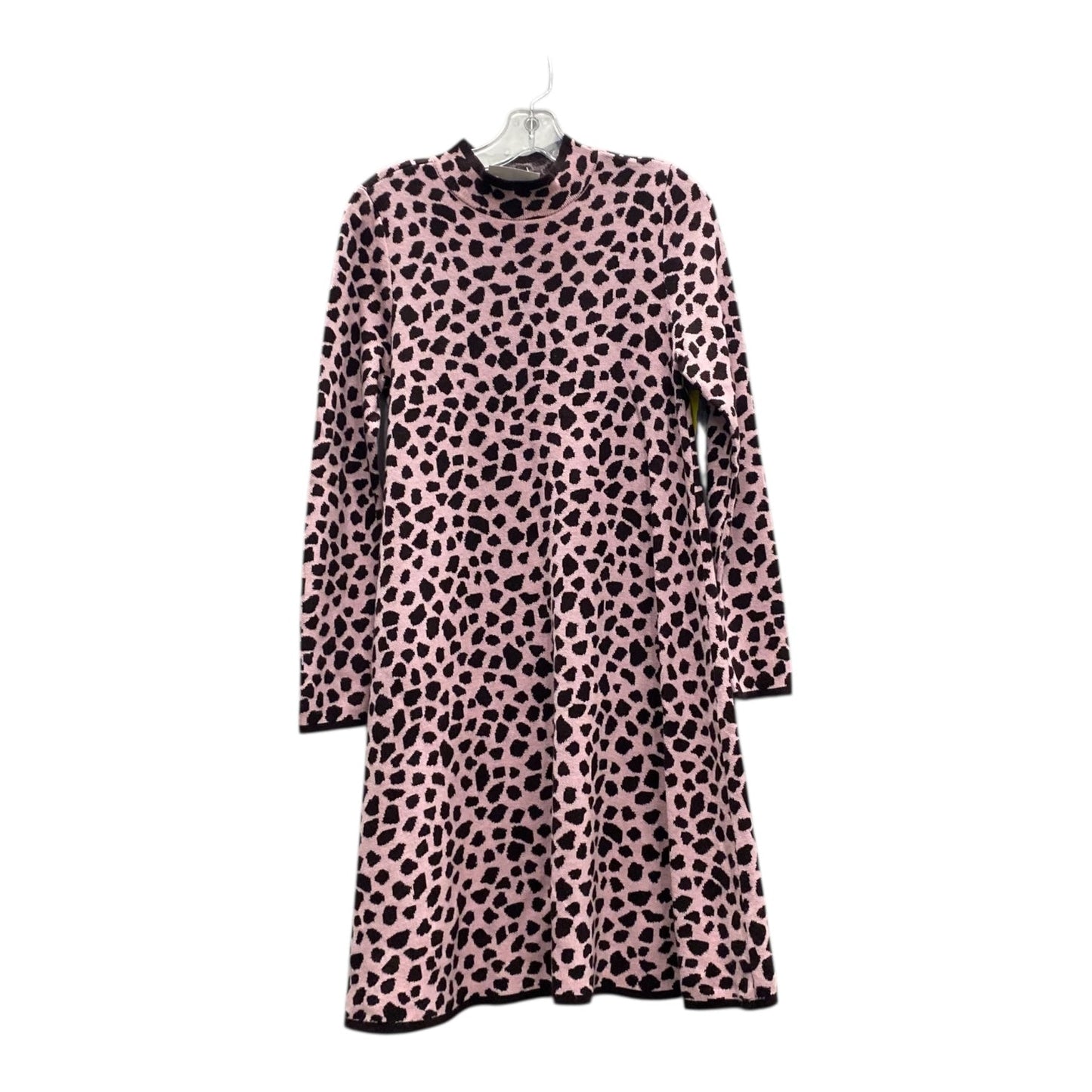 Dress Sweater By Ann Taylor In Brown & Pink, Size:S