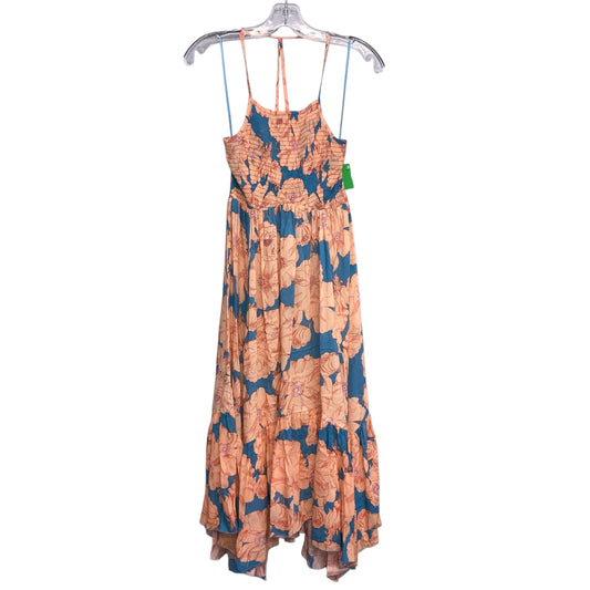 Dress Casual Midi By Free People In Aqua, Size:S