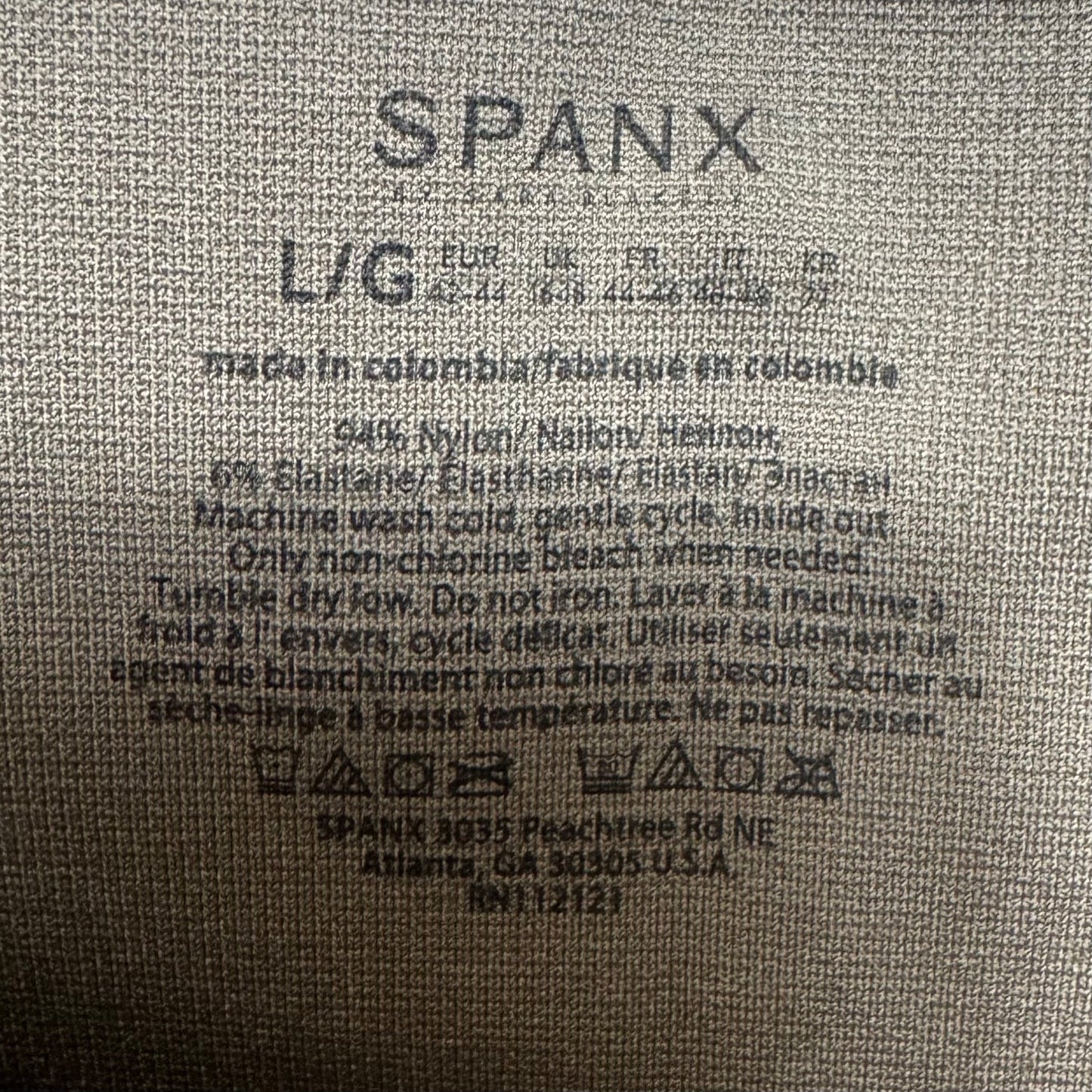 Athletic Capris By Spanx In Camouflage Print, Size: L