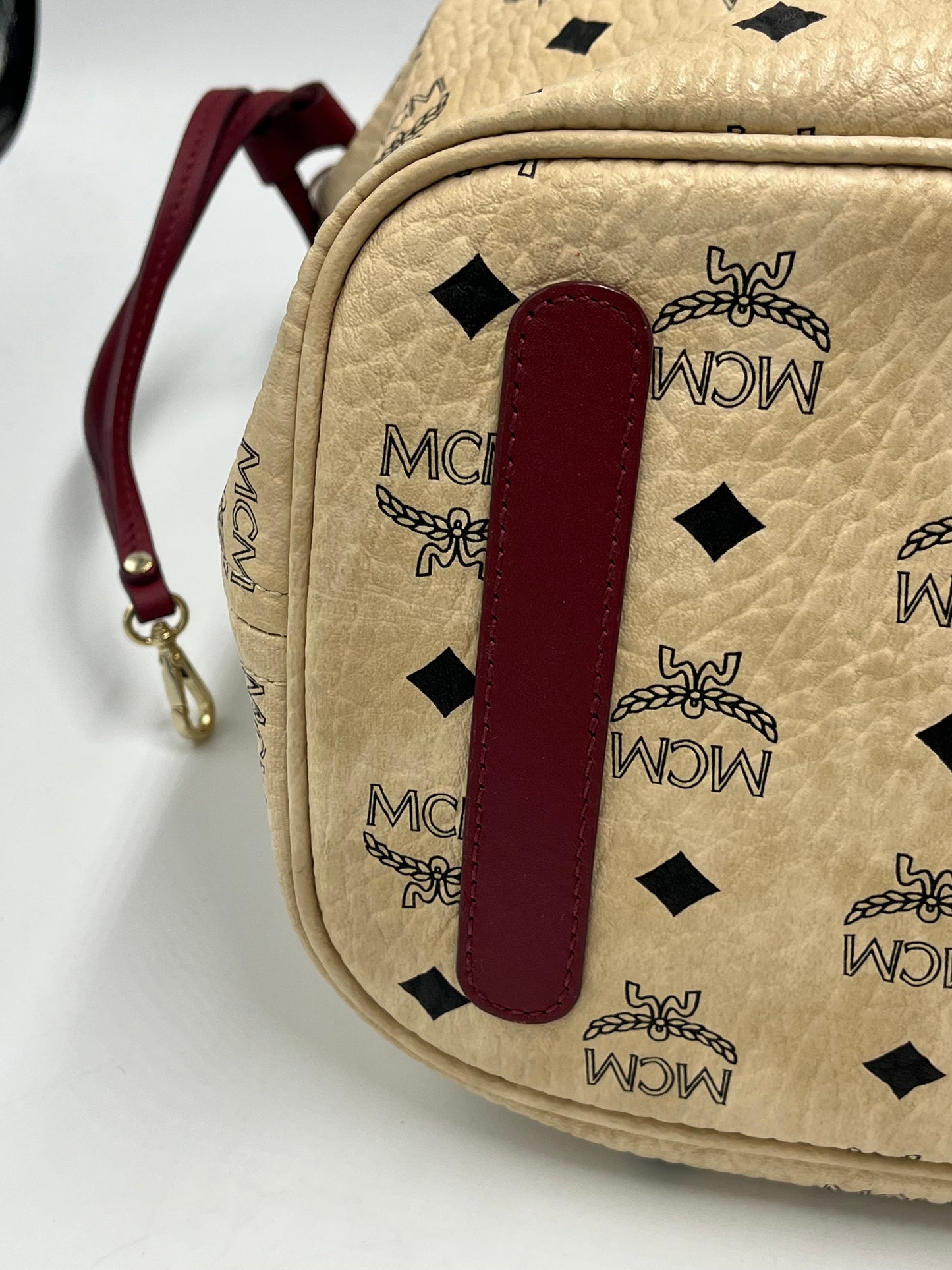 MCM Liz Shopper Luxury Designer Tote w/ Pouchette