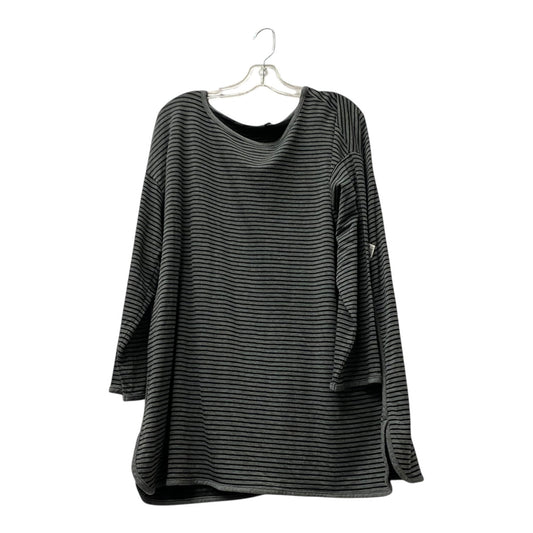 Top Ls By Eileen Fisher In Grey, Size:L