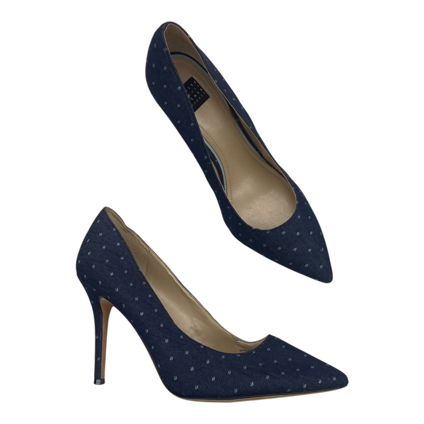 Shoes Heels Stiletto By White House Black Market In Blue, Size:8.5