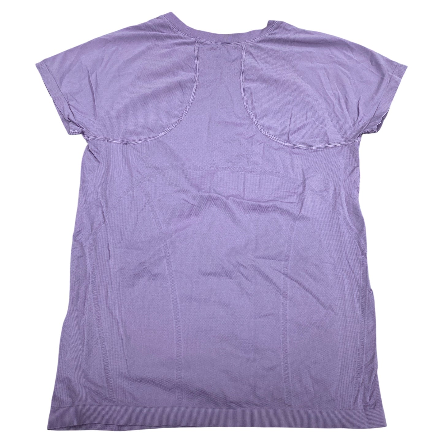 Athletic Top Ss By Athleta In Purple, Size:L