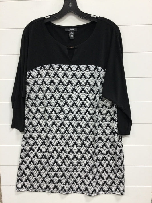 Top Ls By Alfani In Black, Size:L