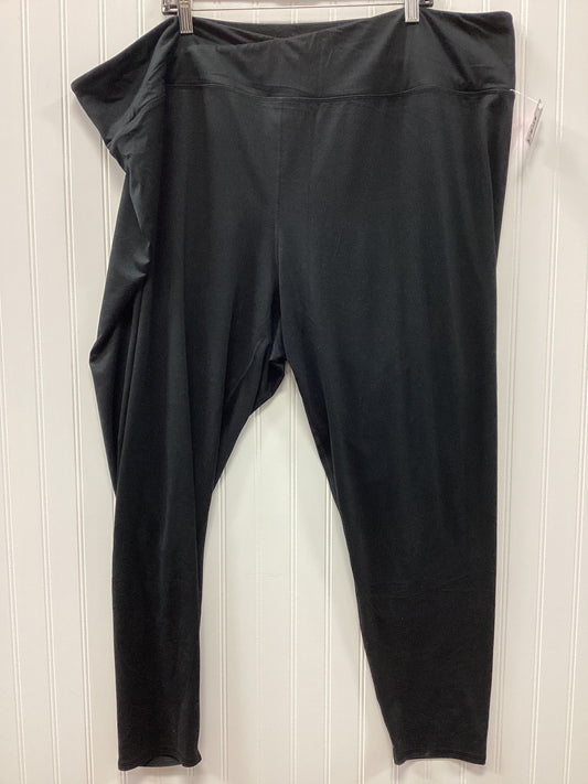 Athletic Leggings By Maurices In Black, Size:4X