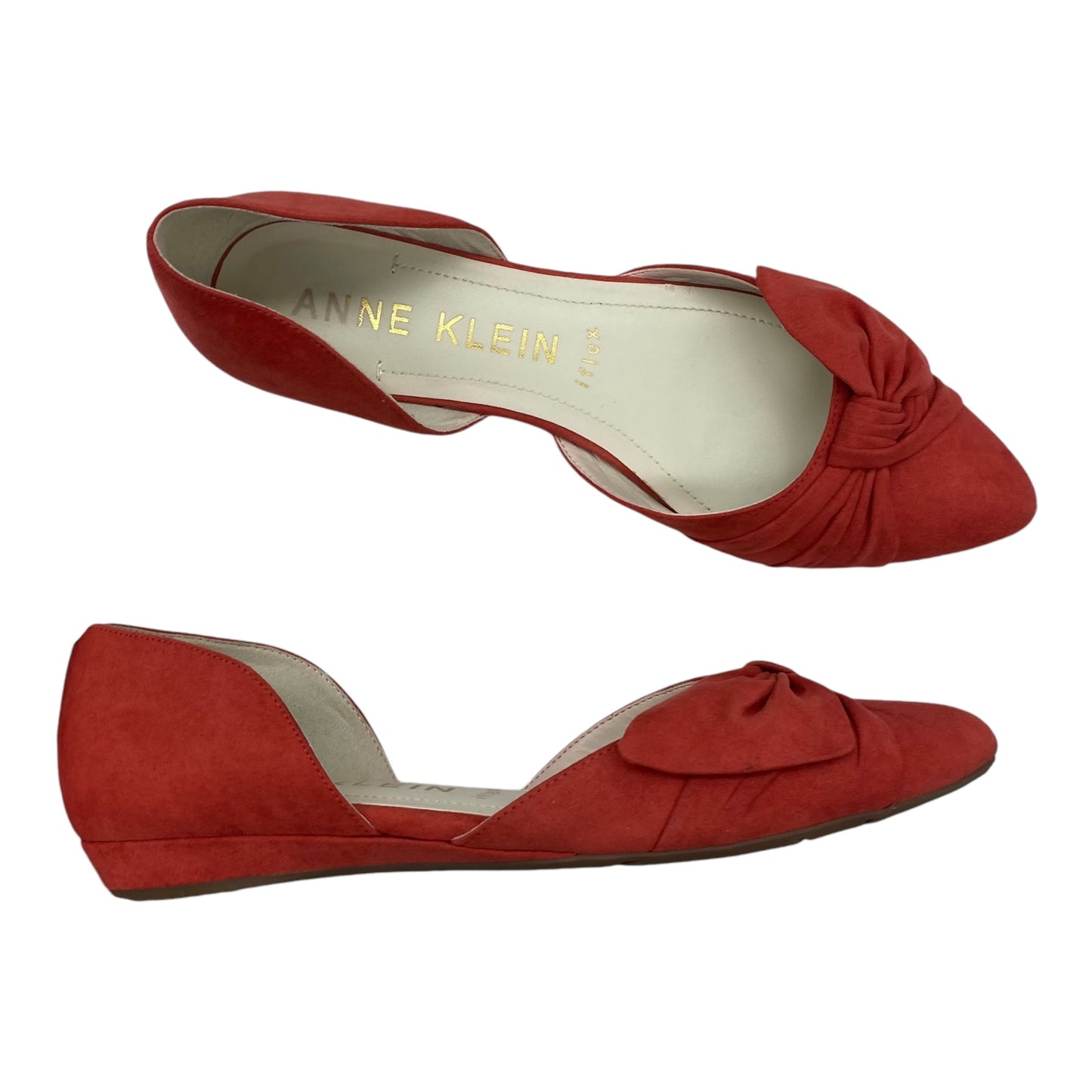 Shoes Flats By Anne Klein In Red, Size:8.5