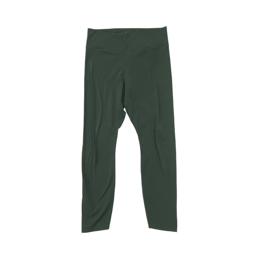 Athletic Leggings By Nike In Green, Size:L