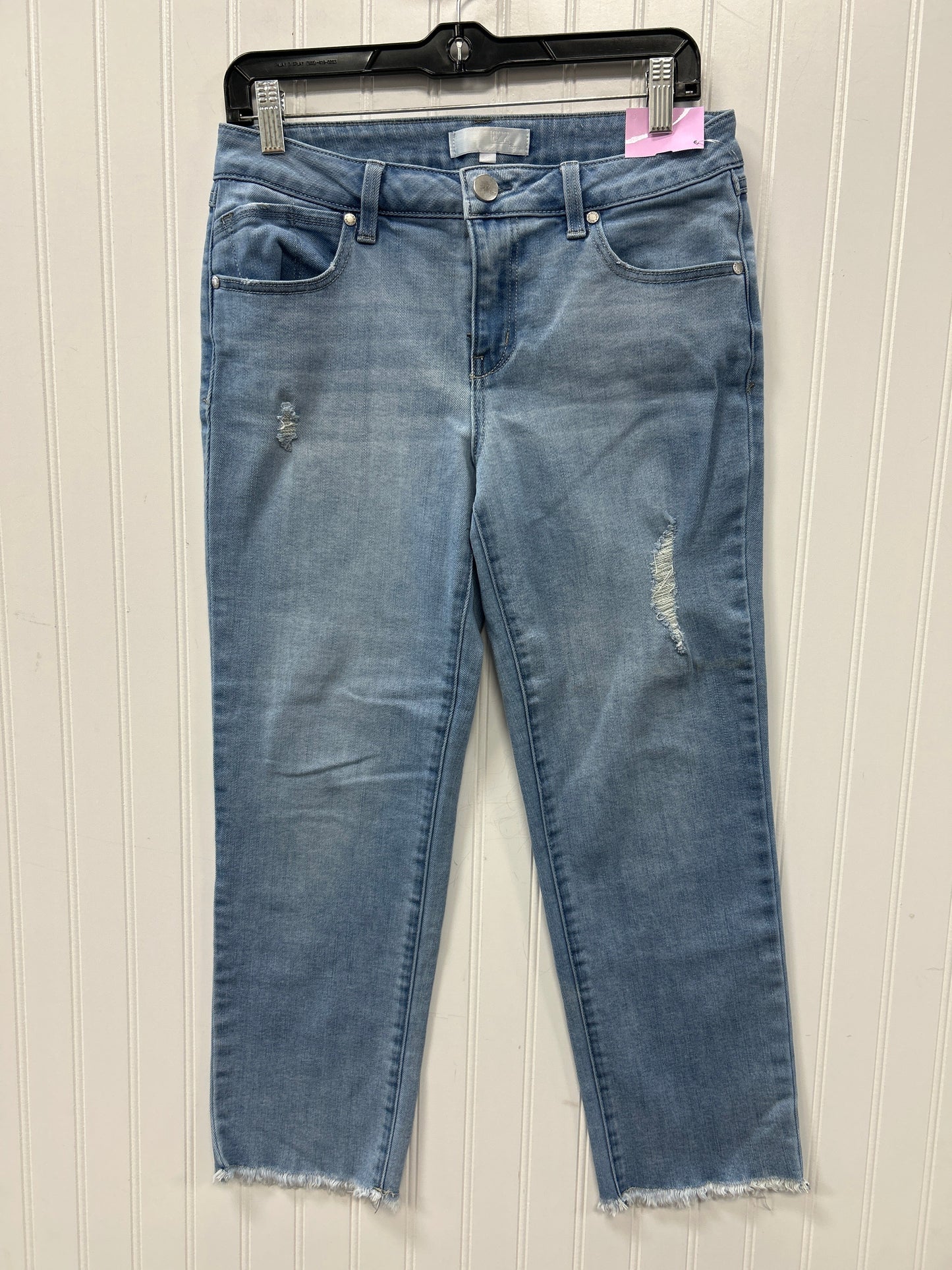 Jeans Straight By 1822 Denim In Blue Denim, Size:6