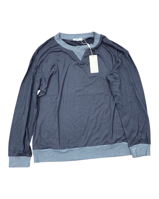 Top Ls By Ekouaer In Grey, Size:L