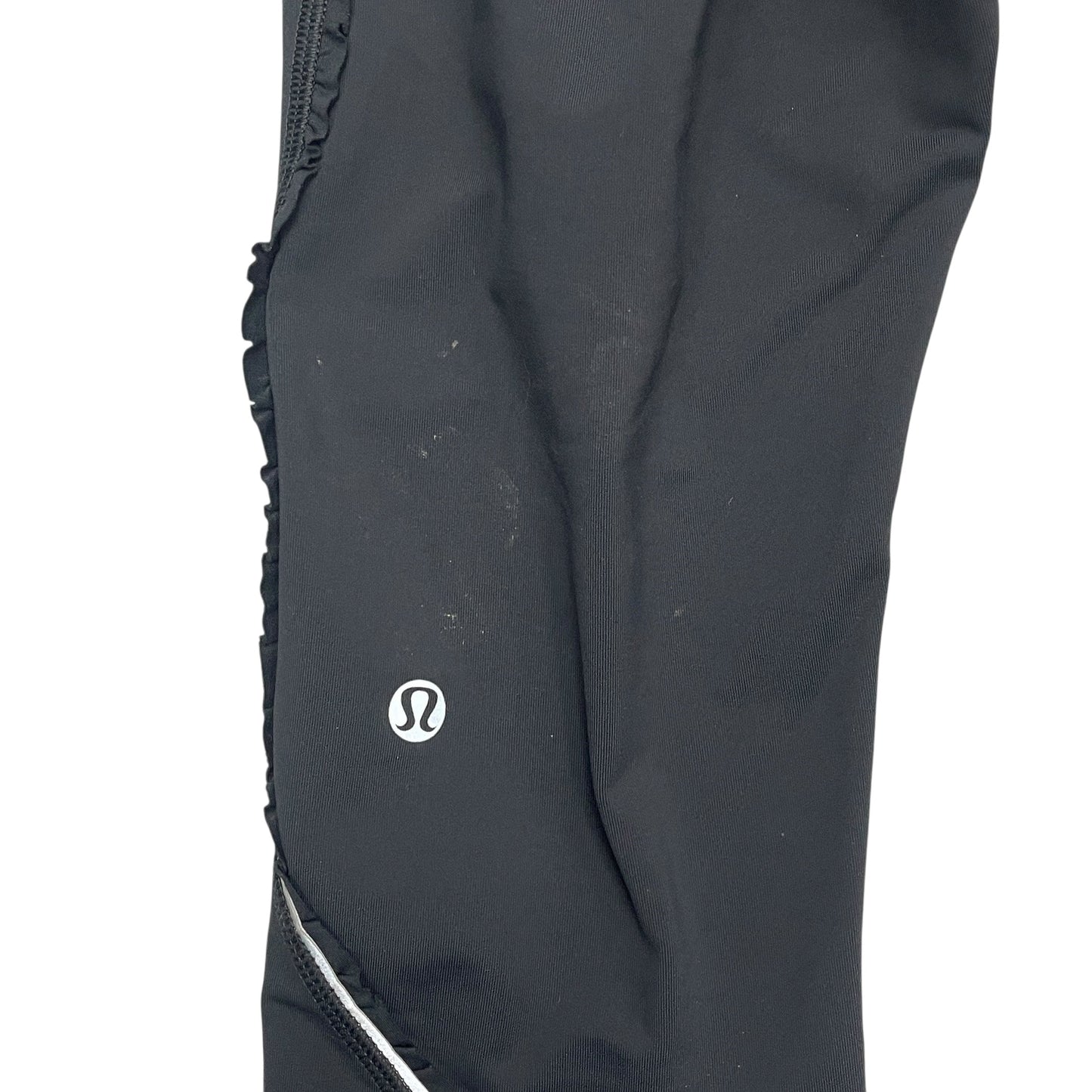 Athletic Capris By Lululemon In Black & Purple, Size: S